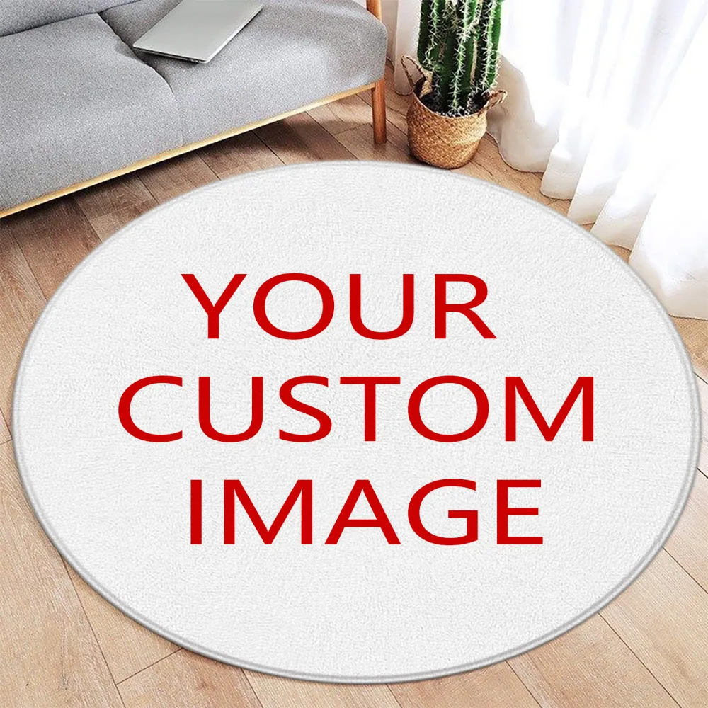 Home Textiles Rug - سجادة مستديرة مخصصة على شكل حيوانات