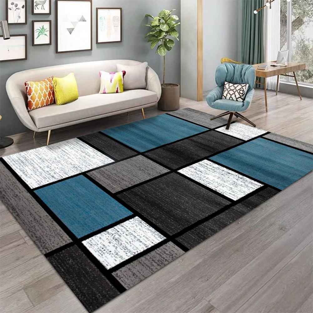Home Textiles Rug - بسيطة كبيرة السجاد الكرتون غرفة المعيشة