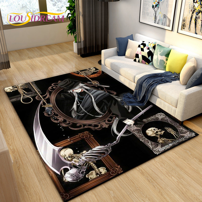 أسود بتلر أنيمي الكرتون منطقة  - مراجعة Home Textiles Rug وسعره
