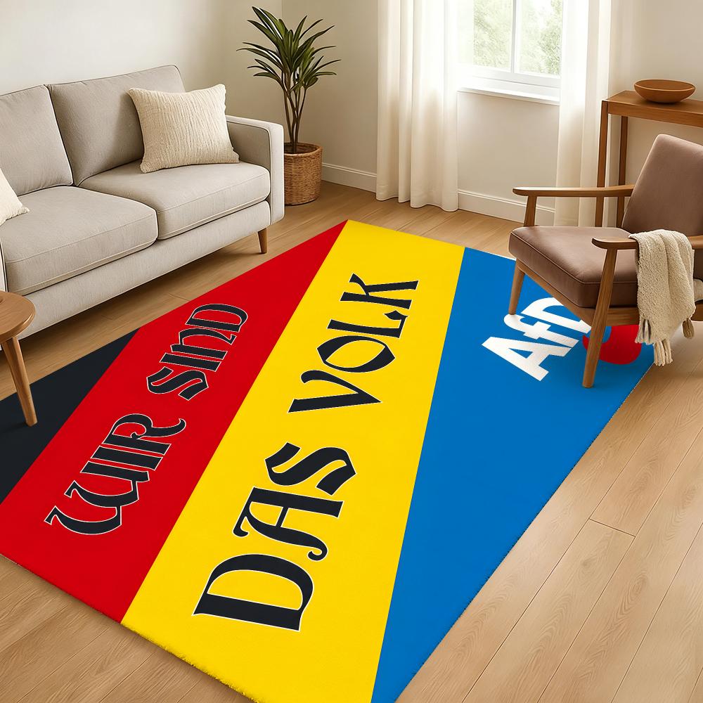 سجادة أرضية بشعار A-Alternativ - مراجعة Home Textiles Germany وسعره