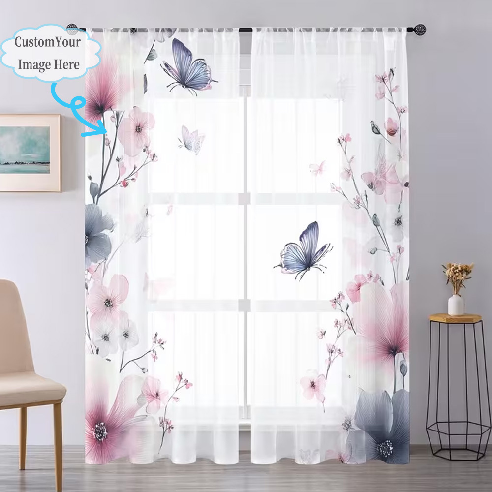 ستائر شفافة مسطحة ثنائية الأبع - مراجعة Home Textiles وسعره