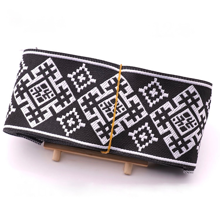 5 متر hmong التطريز الجاكار ال - مراجعة Home Textiles India وسعره