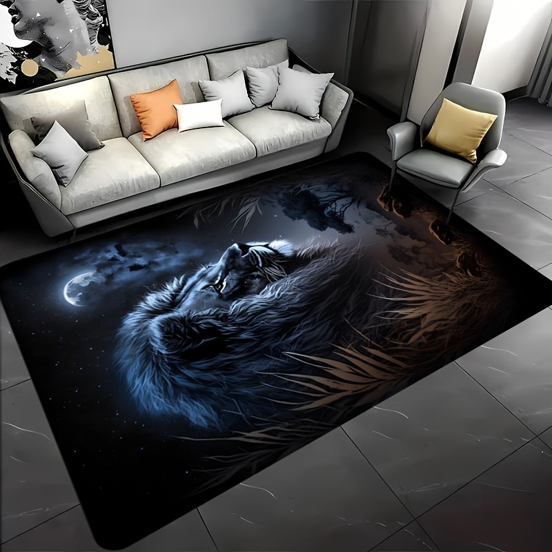 سجادة أرضية بتصميم نمر الليلة  - مراجعة Home Textiles Rug وسعره