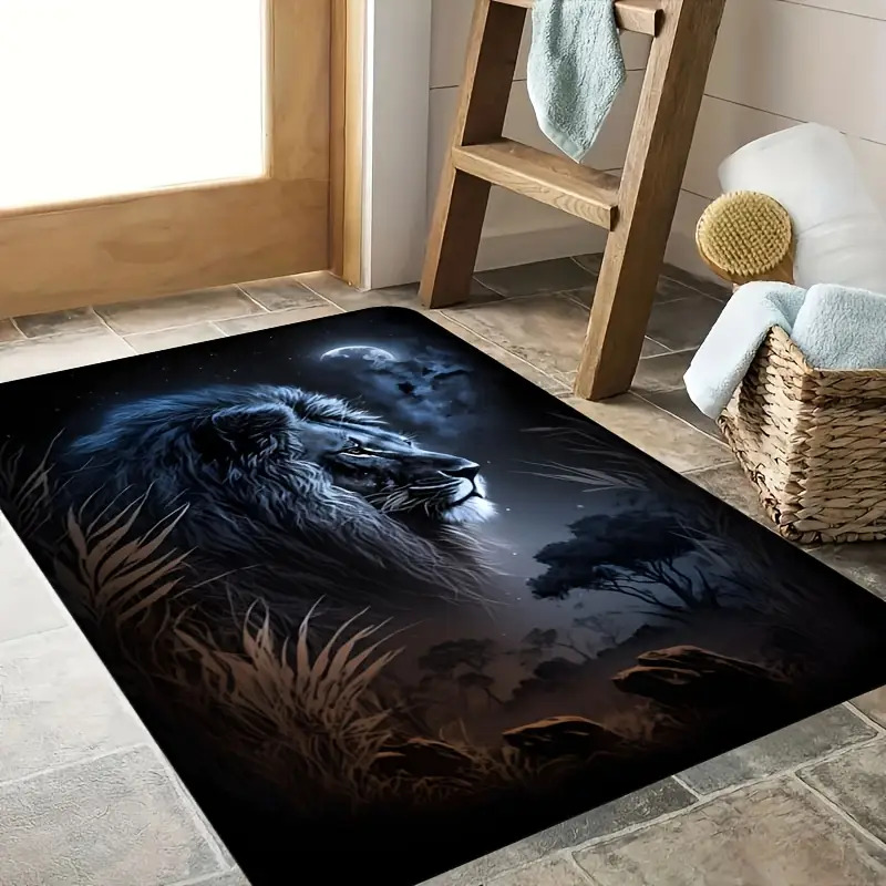 سجادة أرضية بتصميم نمر الليلة  - مراجعة Home Textiles Rug وسعره