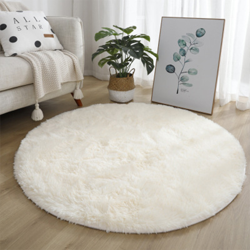 سجادة دائرية منفوشة فائقة النع - مراجعة Home Textiles Rug وسعره