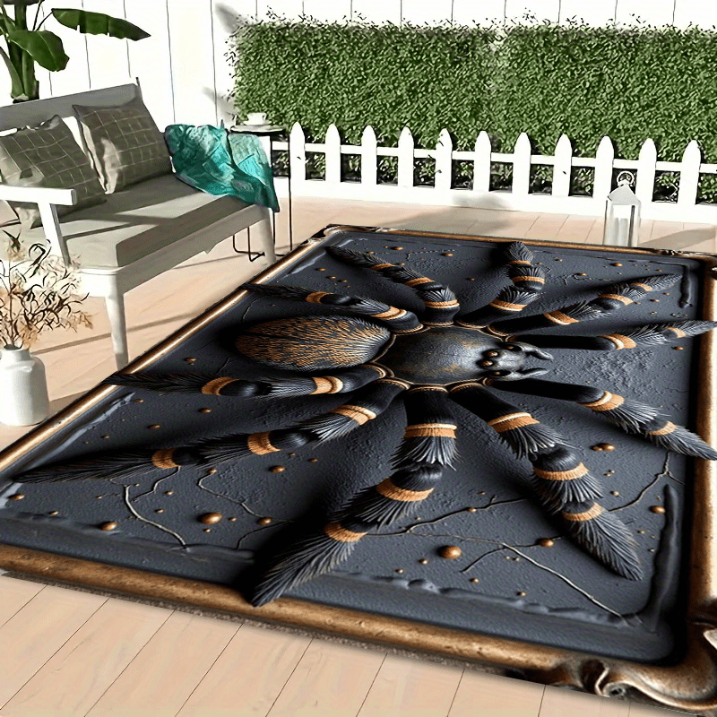 سجادة مدخل بنمط العنكبوت الأسو - مراجعة Home Textiles Rug وسعره