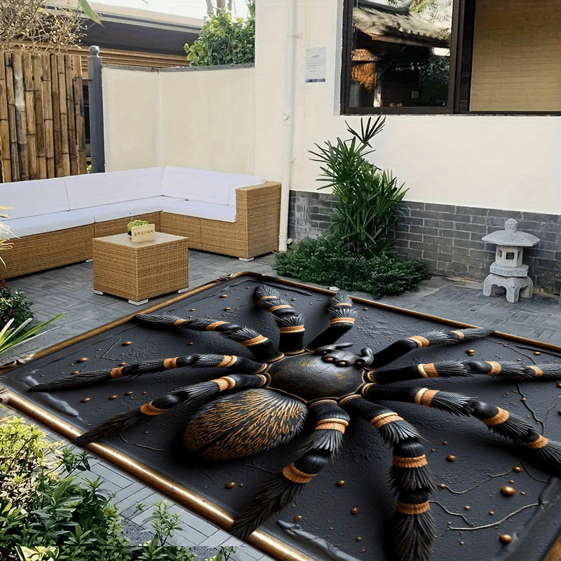 سجادة مدخل بنمط العنكبوت الأسو - مراجعة Home Textiles Rug وسعره